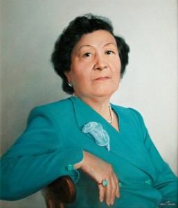 Portrait of woman 2008, 27.5х23.6 in., oil on canvas                    